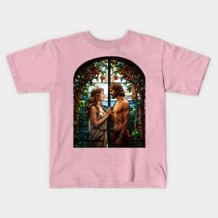 Adam And Eve Kids T-Shirt